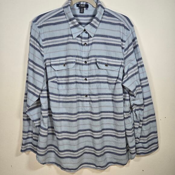 Chaps Women's Bundle Of Two Tops. Size 2X And 3X. - Picture 5 of 16